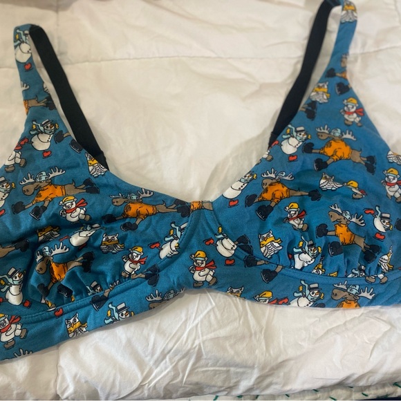 MeUndies 2x bralette winter themed - Picture 3 of 4